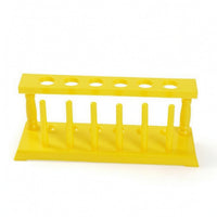 Test Tube Rack with 6 Holes Lightweight Plastic Test Tube Rack Easy to Clean