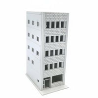 1/150 Japanese Building Model Hobby Grade N Scale Building Kit Easy to Assemble Diorama Accessory for Dioramas