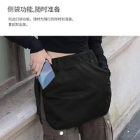 新款多功能围裙大容量口袋便携式围腰外卖骑手摆摊半身围腰