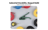 Labor-Saving Woven Strap Tensioning Tool Easy Operation Manual Strapping Tensioner Heavy Duty for Warehouse, Shipping