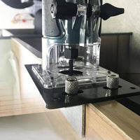 Hidden Connector Jig Portable Furniture Slot Jig Aluminum Alloy for Carpenters