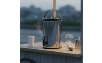 Professional Milk Tea Barrel Rust-Resistant Stainless Steel Beverage Dispenser Thermal Coffee Urn Easy to Clean for Shop Owners