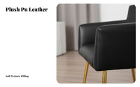 Curved Rear Tub Chair Comfortable Rearrest Upholstered Barrel Armchair Versatile Use Ergonomic Design for Students, Home Office