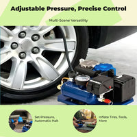 Cordless brushless tire inflator, fast