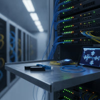 Shielded Fiber Optical Loopback Adapter with Dust Caps Reusable Duplex LC Loopback Device Easy to Use Compact for Network Technicians, Bench Testing