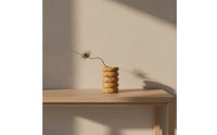 Marble Vase Decorative Flower Vase Sculptural for Living Room, Coffee Table