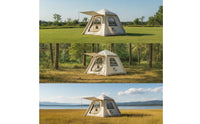 Quick Setup Inflatable Tent Portable Inflatable Tent Windproof Shelter Ventilated for Campers, Camping