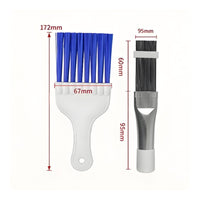 Fin Comb with Coil Brush 2-in-1 Tool Easy to Use for Heat Exchanger Cleaning