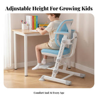 Ergonomic Student Chair Stable Frame Adjustable Split-spinerest Chair for Parents