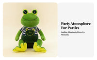 Stuffed Frog Doll Soft Material Frog Stuffed Doll Plaything Cute Collectible