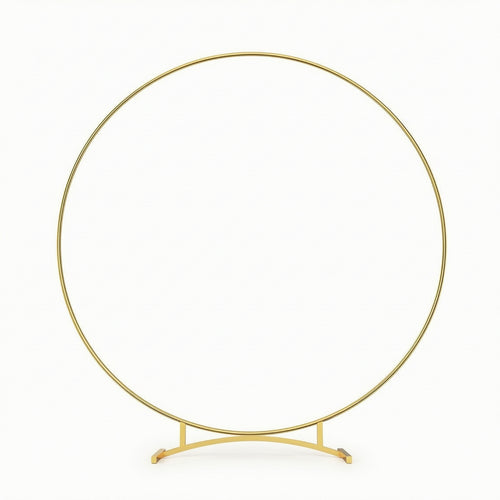 Tabletop Hoop Stand Slim Centerpiece Riser Minimalist for Receptions, Parties