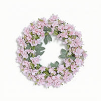 Artificial Floral Wreath Decorative Wreath with Green Foliage Lifelike