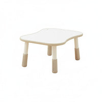 Adjustable Table and 2 Chairs Set Double Seating for Classroom, Living Room