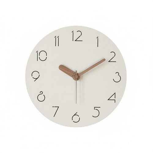 Silent Quartz Wall Clock Non-Ticking Modern Minimalist Clock Easy to Read