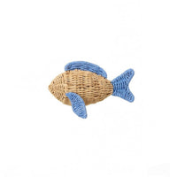 Woven Fish Wall Decor Open Weave Woven Sea Creature Decor Natural Look
