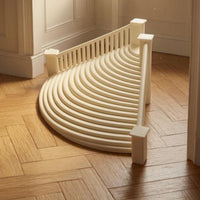 Dollhouse Staircase DIY Scene Round Staircase Mini Landscape