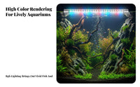 Submersible Aquarium Light Energy Saving Color Intensifying Aquarium Light 240° Wide Angle for Arowana Keepers, Carp Species Owners