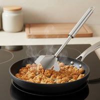 6 Blades Meat Heavy-Duty Chopper Duty Potato Masher Ergonomic Grip Food Prep Tool