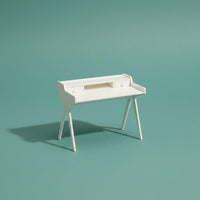 Dollhouse Vanity Table Realistic Design 1:12 Scale Desk for Room Box, Collectors