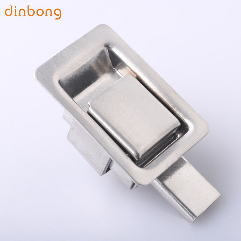 Stainless Steel Cabinet Lock with Pull Handle for Wooden Doors