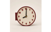 Corner Wall Clock Analog Corner Clock Non-Ticking for Living Room
