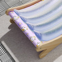 Wooden Pet Lounge Chair Waterproof Elevated Cooling Pet Bed Moisture-Proof
