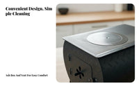 Heating Stove, Indoor Wood Stove, Multi-Functional Home Heater for Winter Cooking, Stainless Steel