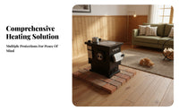 Wood Radiator Heater, Indoor Smokeless Gasification Stove, Rural Home Heating Fireplace