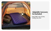 Inflatable Mattress, Camping Air Bed, Foldable Moisture-Resistant Mat, Portable Outdoor Sleeping Pad