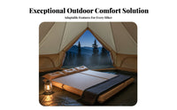 autoInflating Camping Mattress, Outdoor Air Bed, Moistureresistant Thickened Mat, Portable for Tent, Home, Hiking