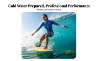 Women's 3mm Wetsuit, One-Piece, Long Sleeve, Quick Dry, Thermal Surf Suit
