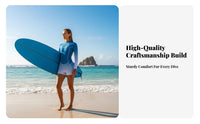 Women's 3mm Wetsuit, One-Piece, Long Sleeve, Quick Dry, Thermal Surf Suit