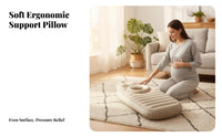 Pregnancy Pillow, Maternity Pillow, Breastfeeding Pillow, Lactation Pillow, Ergonomic Support for Sleeping and Nursing