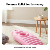 Pregnancy Pillow, Maternity Pillow, Breastfeeding Pillow, Lactation Pillow, Ergonomic Support for Sleeping and Nursing