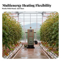 Thickened Coal Heating System, Automatic Temperature Control Warm Air Heater, Energy-Saving for Poultry Farm, Greenhouse