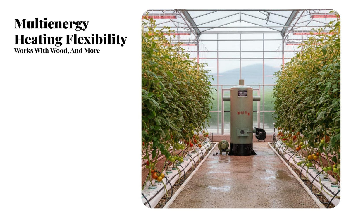 Thickened Coal Heating System, Automatic Temperature Control Warm Air Heater, Energy-Saving for Poultry Farm, Greenhouse