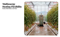 Thickened Coal Heating System, Automatic Temperature Control Warm Air Heater, Energy-Saving for Poultry Farm, Greenhouse