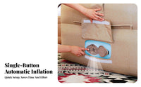 Inflatable Sofa Chair, Portable Folding, Outdoor Camping, Lazy Couch, Built-in Pump, Home Use