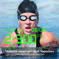 HD AR Swimming Goggles, Anti-Fog, Instant Display, Professional