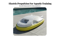 Electric Swimming Propeller, Water Propulsion Kickboard, Smart Surfboard, Kids Swimming Aid, Streamlined, High Load, Water Mode