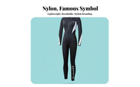Women's Long Sleeve Wetsuit, One-Piece Swimsuit, Sun Protection, Slimming, Surfing, New Design