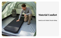 Camping Inflatable Mattress, Single Portable Folding Air Bed, Multi-Functional Ground Mat for Adults, Outdoor Use