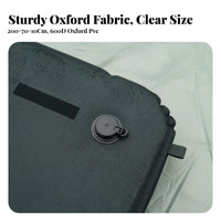 Camping Inflatable Mattress, Single Portable Folding Air Bed, Multi-Functional Ground Mat for Adults, Outdoor Use