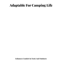 Camping Inflatable Mattress, Single Portable Folding Air Bed, Multi-Functional Ground Mat for Adults, Outdoor Use