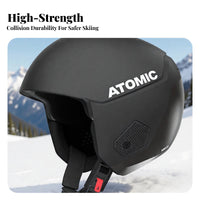 Ski Helmet, Redster FIS Certified full coverage, Asian Fit, Red Black, Racing Protective Gear