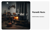 Tibetan Wood Burning Stove, Indoor Heating Stove, Home Fireplace, Steel Plate, Winter Room Use