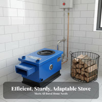 Household Heating Stove, double energy Wood Energy-Saving Radiator for Rural Homes