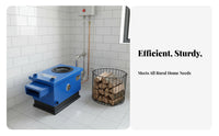 Household Heating Stove, double energy Wood Energy-Saving Radiator for Rural Homes