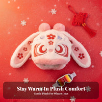Ski Helmet Cover, Chinese Plush Lion Dance, Winter Outdoor Unisex