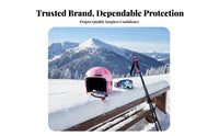 Ski Helmet, Ultra-Light Integrated Design, Unisex, PE, Adjustable, Snow Sports